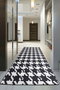 Conceptum Alfombra Kazayağı Djt Blanco y Negro 80 x 120 cm